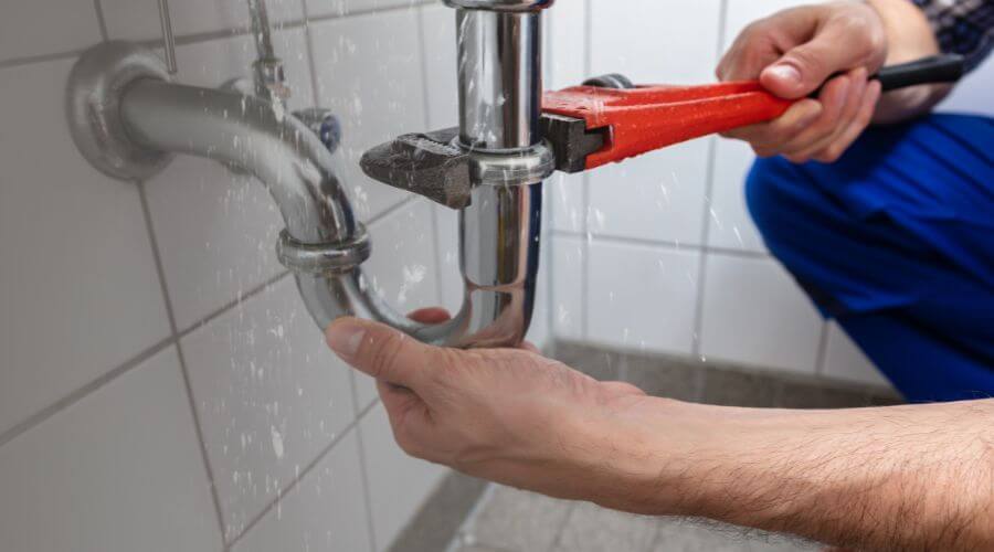 Slab Leak Detection in Trout Lake, MI